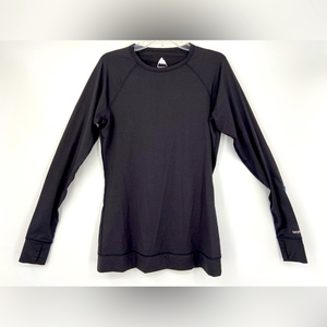 Burton crew neck, base coat, women’s, size small,‎ dry ride